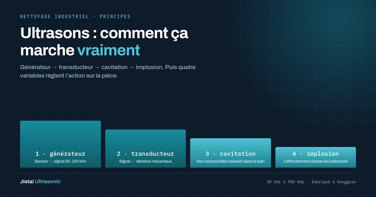 Comment fonctionne réellement le nettoyage par ultrasons